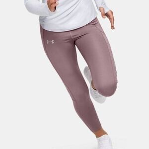 Under Armour women large UA Qualifier Speedpocket Roadside Runway Crop Tights